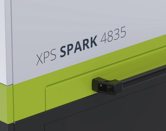 XPS Sparkは均一な露出、 設置面積が小さい